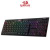 Redragon K618 HORUS PRO 3-Mode Wireless RGB Mechanical Keyboard, BT/2.4Ghz/Wired Low Profile Gaming Keyboard w/Ultra-Thin Design, Dedicated Media Control & Linear Red Switch 17 Redragon K618