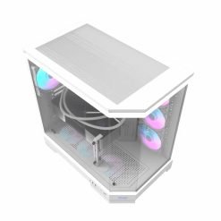 DarkFlash DQX90 ATX PC Case Three side panel with O-screw snap joint designed - Image 6