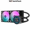 DarkFlash DN240D Liquid CPU Cooler with 2.1 inch LCD Digital display screen 10 DarkFlash DN240D