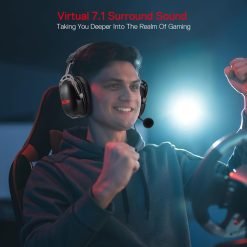 Redragon H376 Aurora USB Wired Gaming Headset 7.1 Surround Sound Over-Ear Headphone w/40 MM Audio Drivers, Advanced EQ Mode, 240g Lightweight 7 Redragon H376 Aurora USB Wired Gaming Headset 7.1 Surround Sound Over-Ear Headphone w/40 MM Audio Drivers, Advanced EQ Mode, 240g Lightweight - Image 3