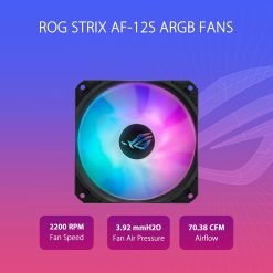 ASUS ROG Strix LC III 360 ARGB All-in-one CPU Liquid Cooler with 360° rotatable Water Block, Asetek’s New Gen7 v2 Pump, Premium ROG ARGB Fans - Image 3
