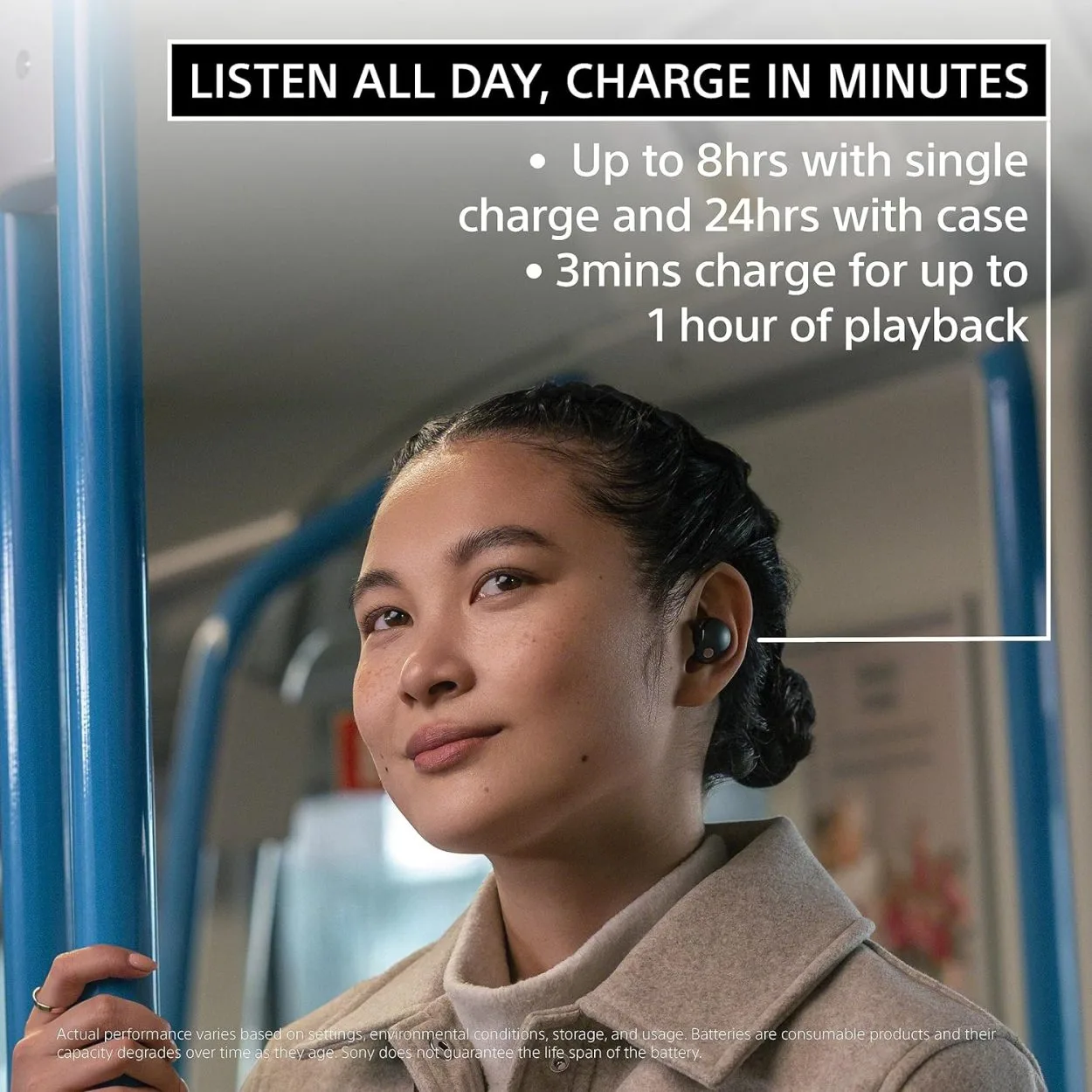 Sony WF-1000XM5 The Best Truly Wireless Bluetooth Noise Canceling Earbuds Headphones with Alexa Built in 4 Sony WF-1000XM5 The Best Truly Wireless Bluetooth Noise Canceling Earbuds Headphones with Alexa Built in - Image 4