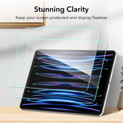 ESR iPad Pro 12.9 Screen Protector for Tempered Glass HD Clarity Film with Alignment Frame 7 ESR iPad Pro 12.9 Screen Protector for Tempered Glass HD Clarity Film with Alignment Frame - Image 3