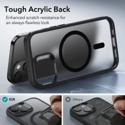 ESR iPhone 15 Pro Max Classic Hybrid Case (HaloLock) with military-grade protection and full MagSafe compatibililty 8 ESR iPhone 15 Pro Max Classic Hybrid Case (HaloLock) with military-grade protection and full MagSafe compatibililty - Image 4