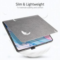 Alternative view of ESR iPad Air 5/4 (2022/2020) Urban Folio Case with stand functionality and an Apple Pencil holder