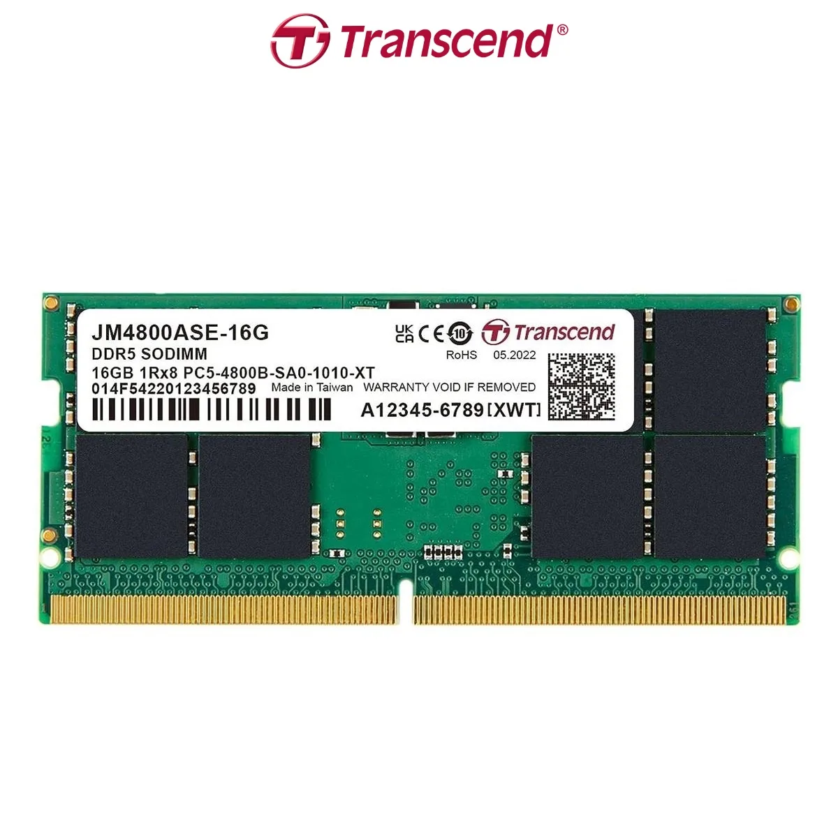 Transcend 16GB DDR5 4800mhz