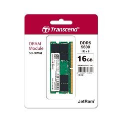 Alternative view of Transcend 16GB DDR5 5600mhz Laptop RAM Unbuffered SO-DIMM Memory Module