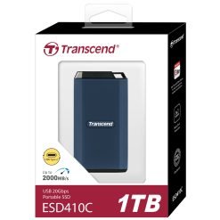 Transcend ESD410C 1TB Portable External SSD IPX5 rating and MIL-STD-810G US military drop-test compliance, Type-A & Type-C Cable Included 7 Transcend ESD410C 1TB