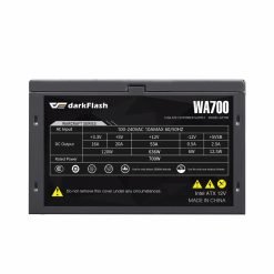 DarkFlash WA700 700W Non-Modular Gaming PC Power Supply PSU PFC Silent Fan ATX 24pin 12V 7 DarkFlash WA700