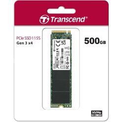 Transcend MTE115S 500GB NVMe Internal SSD Gen3 x4 PCIe M.2 2280 Up to 3,200MB/s 11 Transcend MTE115S 500GB