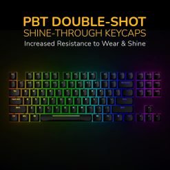 HYTE Keeb TKL Mechanical Gaming Keyboard with Modern Human Interface Customizable Tenkeyless Wired Crystal Bubble RGB Gasket Mounted Fluffy Lavender Linear Switches 12 HYTE Keeb TKL Mechanical Gaming Keyboard with Modern Human Interface Customizable Tenkeyless Wired Crystal Bubble RGB Gasket Mounted Fluffy Lavender Linear Switches - Image 5