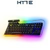HYTE Keeb TKL Mechanical Gaming Keyboard with Modern Human Interface Customizable Tenkeyless Wired Crystal Bubble RGB Gasket Mounted Fluffy Lavender Linear Switches 9 HYTE Keeb TKL