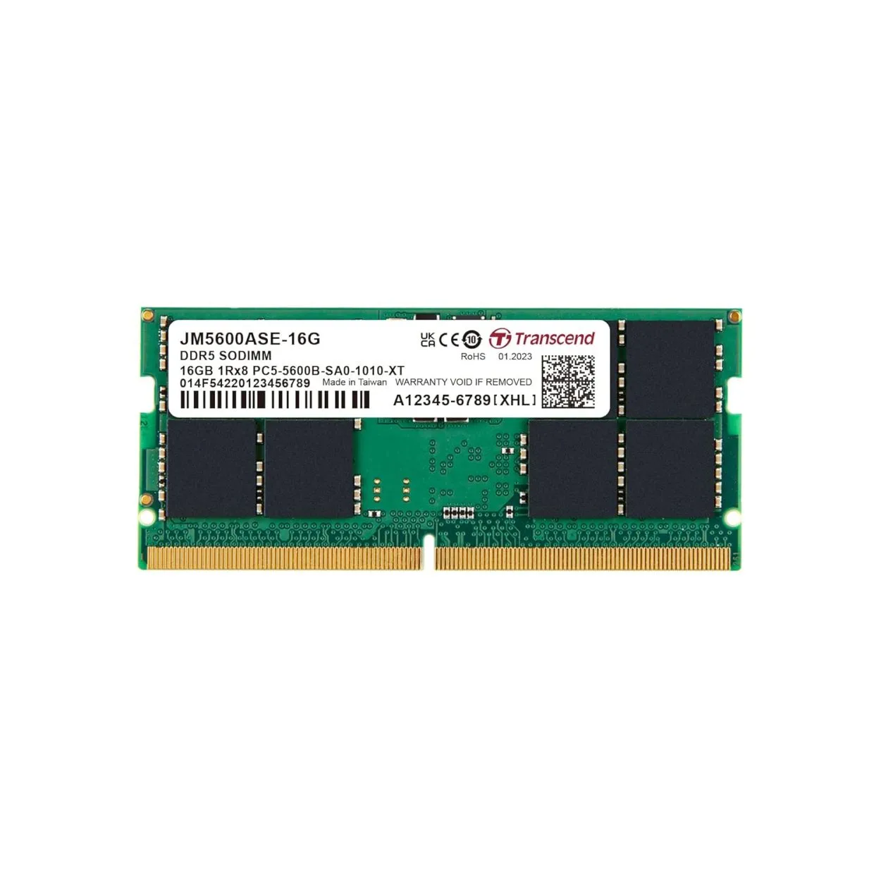 Transcend 16GB DDR5 5600mhz Laptop RAM Unbuffered SO-DIMM Memory Module 3 Transcend 16GB DDR5 5600mhz