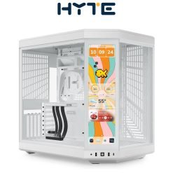 HYTE Y70 Touch Infinite ATX Mid Tower Modern Aesthetic Gaming PC Case with 2.5K IPS Display Screen 7 HYTE Y70 Touch Infinite