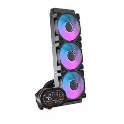 DarkFlash DH360D RGB Liquid CPU Cooler with Temperature and CPU Usage LED Display - Image 3