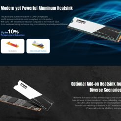 KLEVV CRAS C910 2TB M.2 NVMe PCIe Gen4x4 2280 SLC Cache Laptop & Desktop Internal SSD Heatsink Included, up to 5200MB/s 7 KLEVV CRAS C910 2TB M.2 NVMe PCIe Gen4x4 2280 SLC Cache Laptop & Desktop Internal SSD Heatsink Included, up to 5200MB/s - Image 3