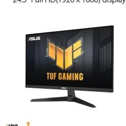 ASUS TUF Gaming VG259Q3A 25inch IPS 180Hz Gaming Monitor Full HD(1920x1080) Fast IPS, ELMB, 1ms (GTG), FreeSync™, Variable Overdrive, 99% sRGB 7 ASUS TUF Gaming VG259Q3A 25inch IPS 180Hz Gaming Monitor Full HD(1920x1080) Fast IPS, ELMB, 1ms (GTG), FreeSync™, Variable Overdrive, 99% sRGB - Image 3
