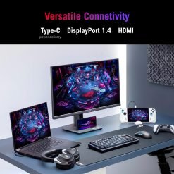 ASUS ROG Strix XG27UCS 27 inch 160Hz 4K USB Type-C Gaming Monitor 4K UHD (3840x2160) 1ms (GTG), Fast IPS, Extreme Low Motion Blur Sync, USB Type-C DisplayWidget Center 9 ASUS ROG Strix XG27UCS 27 inch 160Hz 4K USB Type-C Gaming Monitor 4K UHD (3840x2160) 1ms (GTG), Fast IPS, Extreme Low Motion Blur Sync, USB Type-C DisplayWidget Center - Image 4