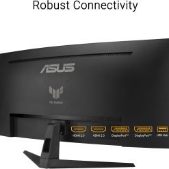 ASUS TUF Gaming VG34VQ3B 34 inch 180Hz WQHD (3440x1440) Curved Gaming Monitor ELMB SYNC, FreeSync Premium, 1ms MPRT, 90% DCI-P3, DisplayWidget Center 9 ASUS TUF Gaming VG34VQ3B