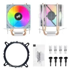 Aigo ICE200 Pro CPU Air Cooler PC Radiator Cooling 3PIN PWM Silent Rgb Fan For Intel 1700 1150 1155 1156 1366 AM2/AM3/AM4 AMD 6 Aigo ICE200 Pro CPU Air Cooler PC Radiator Cooling 3PIN PWM Silent Rgb Fan For Intel 1700 1150 1155 1156 1366 AM2/AM3/AM4 AMD - Image 3