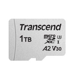 Transcend 300s Micro SD Card microSDXC/SDHC with Jacket1TB 512GB 256GB 128GB 64GB and 32GB 10 Transcend 300s Micro SD Card