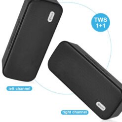 Alternative view of Kisonli KS-2002 Super Bass Mini Bluetooth Speaker TWS supported 10w Bt/fm/usb/tf/aux/tws Super