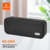 Kisonli KS-2002 Super Bass Mini Bluetooth Speaker TWS supported 10w Bt/fm/usb/tf/aux/tws Super 4 Kisonli KS-2002