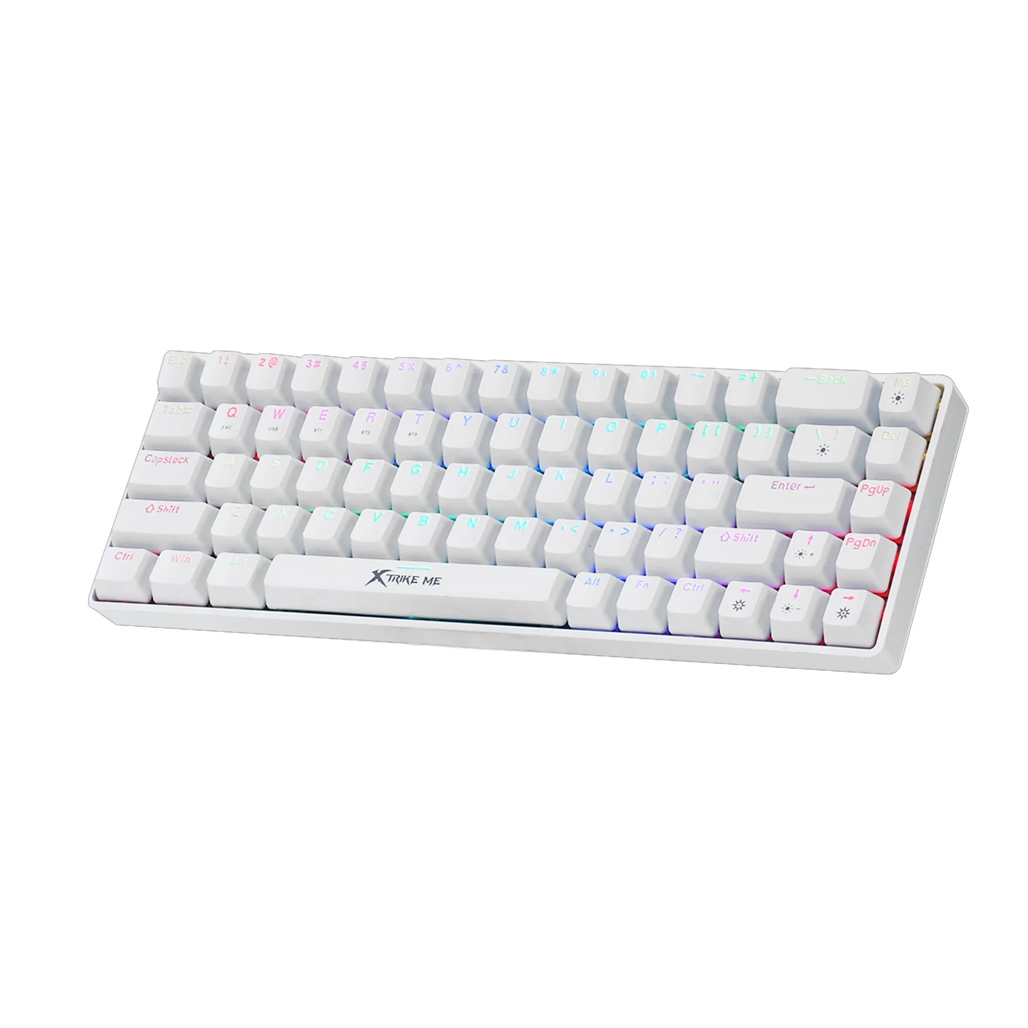 Xtrike Me GK-995W WH Tri-Mode 60% Wireless Mechanical Gaming Keyboard Red Switches 3 Xtrike Me GK-994W WH