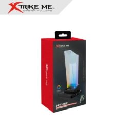 Xtrike Me HT-09 Headphone RGB Stand with Phone Holder and USB HUB 4 Ports - Image 3
