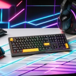 Xtrike Me KB-512 BK Membrane wired Gaming Keyboard with 7-color adjustable backlighting 6 Xtrike Me KB-512 BK Membrane wired Gaming Keyboard with 7-color adjustable backlighting - Image 3