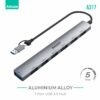 Amaze A317 Type-C and USB 7 Ports USB 3.0 Hub with Aluminum Alloy Housing 4 Amaze A317