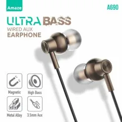 Amaze Ultra Bass Wired Aux
