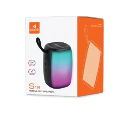 Alternative view of Kisonli S18 RGB Portable Bluetooth Speaker Colorful Light High-Quality Wireless Speaker
