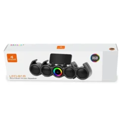 Kisonli LED-918 Wireless Bluetooth Speaker Sound bar Subwoofer with Phone Holder 7 Kisonli LED-918