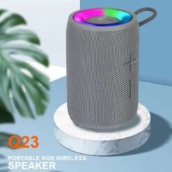 Kisonli Q23 Portable Bluetooth RGB Speaker with 1800mAh Ultra Strong Bass 5 Kisonli Q23