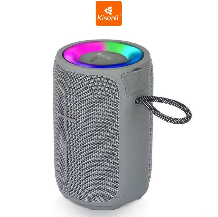 Kisonli Q23 Portable Bluetooth RGB Speaker with 1800mAh Ultra Strong Bass 1 Kisonli Q23