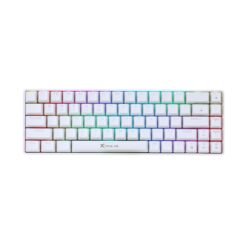 Alternative view of Xtrike Me GK-994W WH Tri-Mode 60% Wireless Mechanical Gaming Keyboard Red Switches