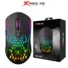 Xtrike Me GW-611 Wireless RGB Gaming Mouse 2.4G Wireless + Wired Dual Modes Mouse 8,000 DPI AND 7 Buttons, Ergonomic Design 9 Xtrike Me GW-611