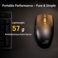 ASUS ROG Strix Impact III Wireless Gaming Mouse (P520) ultralight 57-gram compact gaming mouse WITH ROG SpeedNova wireless and Bluetooth® modes 8 ASUS ROG Strix Impact III Wireless Gaming Mouse (P520) ultralight 57-gram compact gaming mouse WITH ROG SpeedNova wireless and Bluetooth® modes - Image 4