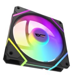 Alternative view of DarkFlash DM12 Pro 3 in 1 A-RGB Cooling Fans with Remote and Controller