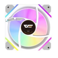 DarkFlash DM12 Pro 3 in 1 White A-RGB Cooling Fans with Remote and Controller - Image 3