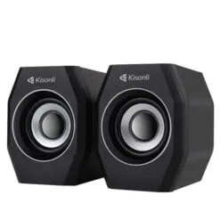 Alternative view of Kisonli A-101s Mini Music PC Speakers Wired