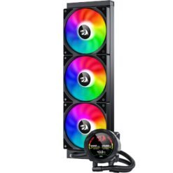 Redragon CCW-1017 RGB Liquid CPU Cooler with Temperature Display 360mm Radiator, 3x 120mm RGB Fans, 1800 RPM Fan Speed 6 Redragon CCW-1017
