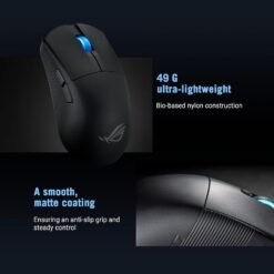ASUS ROG Harpe Ace Mini Wireless Gaming Mouse P716 ultralight 49-gram semi-symmetrical 42,000-dpi ROG AimPoint Pro optical sensor 9 ASUS ROG Harpe Ace Mini Wireless Gaming Mouse P716 ultralight 49-gram semi-symmetrical 42,000-dpi ROG AimPoint Pro optical sensor - Image 4
