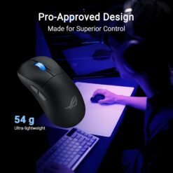 ASUS ROG Keris II Ace Wireless Gaming Mouse (P714) ultralight 54-gram ergonomic with 42,000-dpi ROG AimPoint Pro optical sensor, ROG Optical Micro Switches 8 ASUS ROG Keris II Ace Wireless Gaming Mouse (P714) ultralight 54-gram ergonomic with 42,000-dpi ROG AimPoint Pro optical sensor, ROG Optical Micro Switches - Image 4