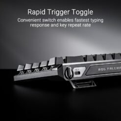 ASUS ROG Falchion Ace HFX 65% Analog Gaming Keyboard (M605) wired with pre-lubed ROG HFX Magnetic Switches, Rapid Trigger toggle, Speed Tap Mode, interactive touch panel, 8000 Hz polling rate 10 ASUS ROG Falchion Ace HFX 65% Analog Gaming Keyboard (M605) wired with pre-lubed ROG HFX Magnetic Switches, Rapid Trigger toggle, Speed Tap Mode, interactive touch panel, 8000 Hz polling rate - Image 5