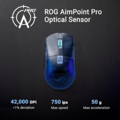ASUS ROG Harpe Ace Mini Wireless Gaming Mouse P716 ultralight 49-gram semi-symmetrical 42,000-dpi ROG AimPoint Pro optical sensor 10 ASUS ROG Harpe Ace Mini Wireless Gaming Mouse P716 ultralight 49-gram semi-symmetrical 42,000-dpi ROG AimPoint Pro optical sensor - Image 5