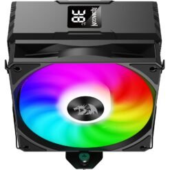 Redragon CC-1013 RGB CPU Cooler with Temperature Display and 12cm RGB Fan 4 Heat Pipes 7 Redragon CC-1013 RGB CPU Cooler with Temperature Display and 12cm RGB Fan 4 Heat Pipes - Image 3