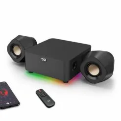 Alternative view of Redragon GS590 Pro KAIDAS RGB Gaming Speaker with Wired and Bluetooth Connectivity and Remote