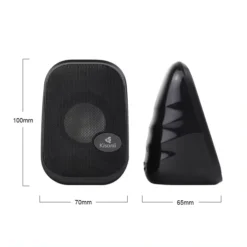 Kisonli KS-09 Computer Wired Mini Speakers desktop Slim and Elegant sound speaker 8 Kisonli KS-09 Computer Wired Mini Speakers desktop Slim and Elegant sound speaker - Image 4